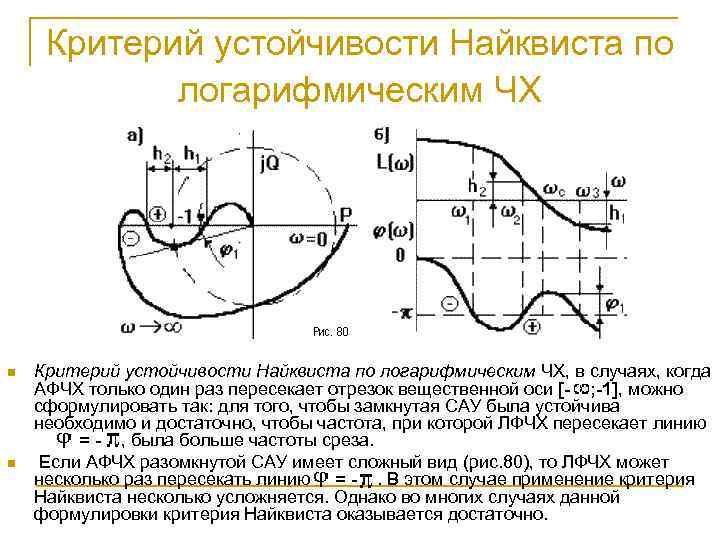 Критерии устойчивости