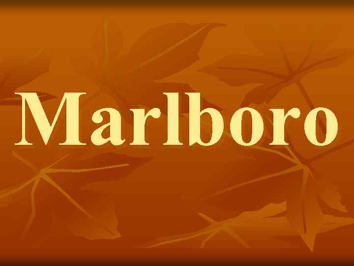 Marlboro 