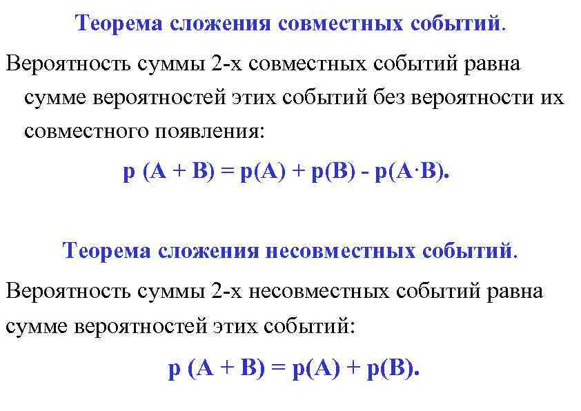 Совместная вероятность