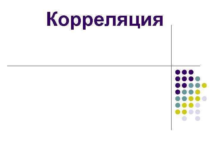 Корреляция 