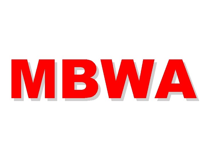 MBWA 
