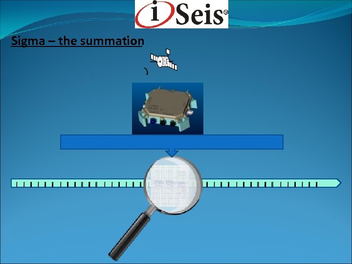 Sigma – the summation 