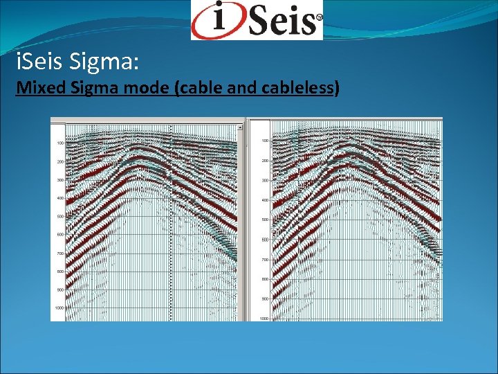 i. Seis Sigma: Mixed Sigma mode (cable and cableless) 