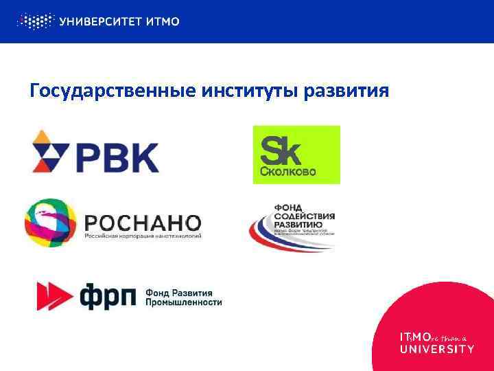 Государственные институты развития 