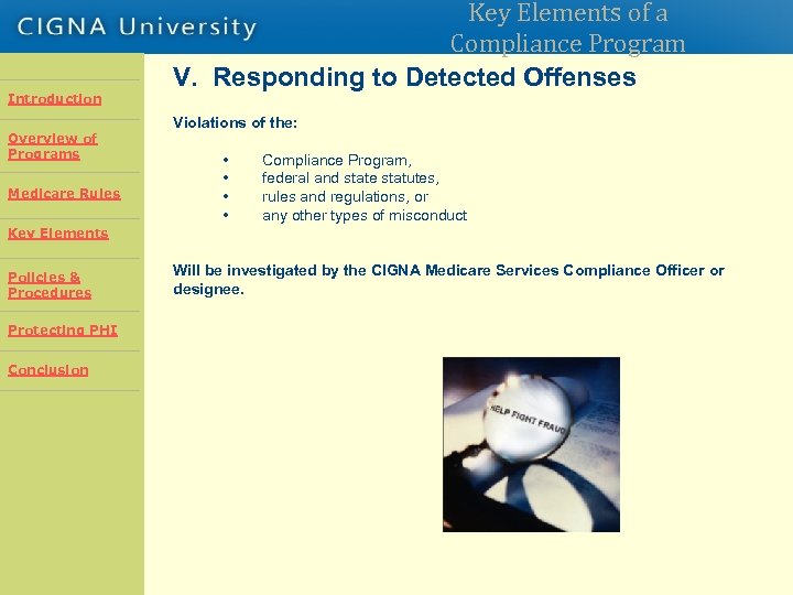 Introduction Overview of Programs Introduction Overview Rules Medicare of Programs Key Elements of a