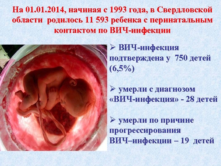 На 01. 2014, начиная с 1993 года, в Свердловской области родилось 11 593 ребенка