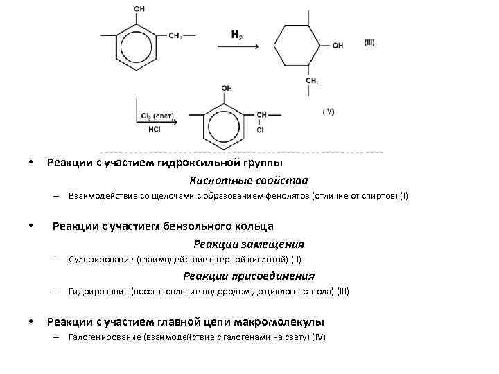 Слабые кислотные свойства фенола подтверждает реакция схема которой