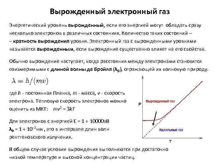 Вырожденный газ. Вырожденный электронный ГАЗ В металлах. Вырожденный электронный ГАЗ энергия ферми. Вырожденный и невырожденный электронный ГАЗ В полупроводнике. Критерий вырождения электронного газа.