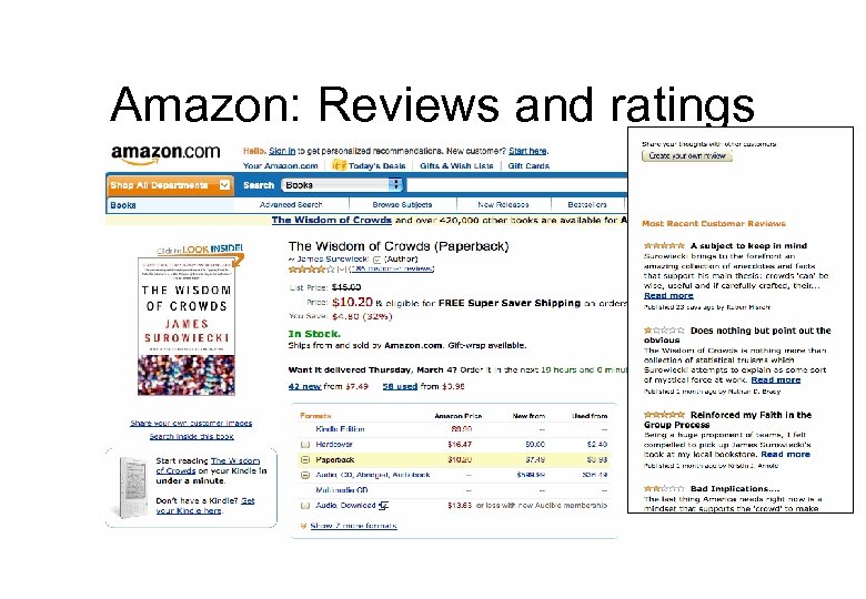 Amazon: Reviews and ratings 