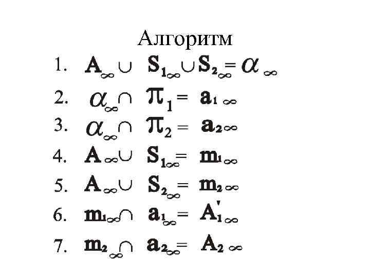 Алгоритм 