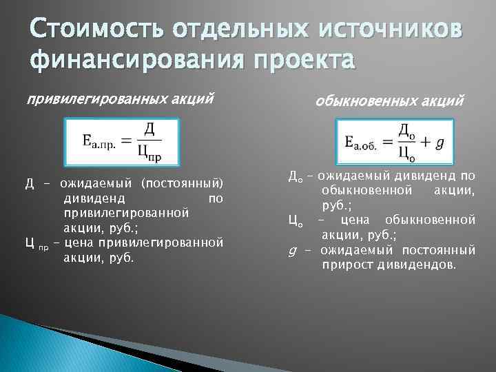 Pv инвестиционного проекта