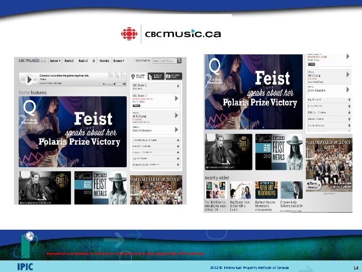 Information is confidential to CBC and not to be used for any other purpose
