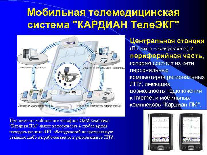 Мобильная телемедицинская система 