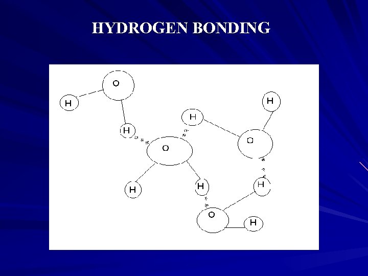 HYDROGEN BONDING 