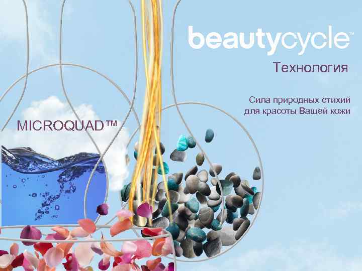 Технология MICROQUAD™ Сила природных стихий для красоты Вашей кожи 