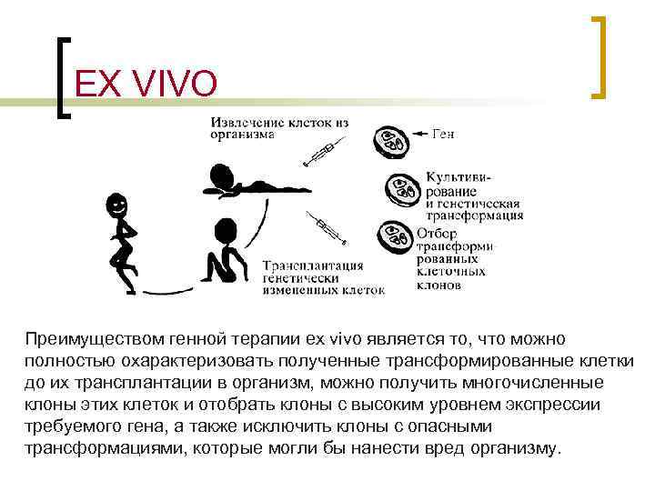 Генная терапия презентация