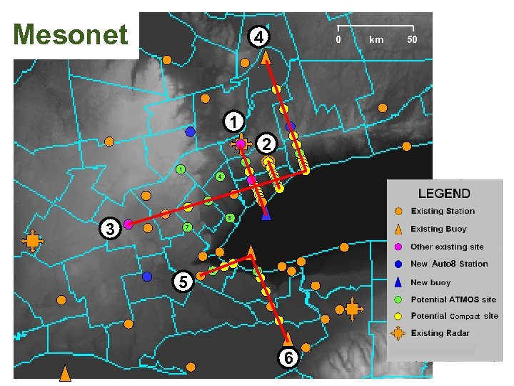 Mesonet 4 0 km 50 1 2 3 2 1 4 6 5 3