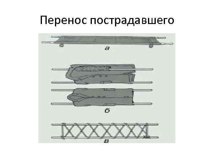 Перенос пострадавшего 