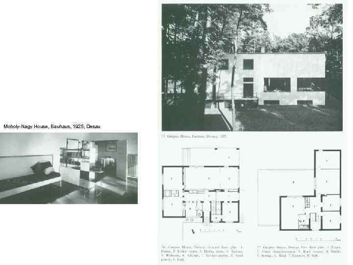 Moholy-Nagy House, Bauhaus, 1925, Desau 