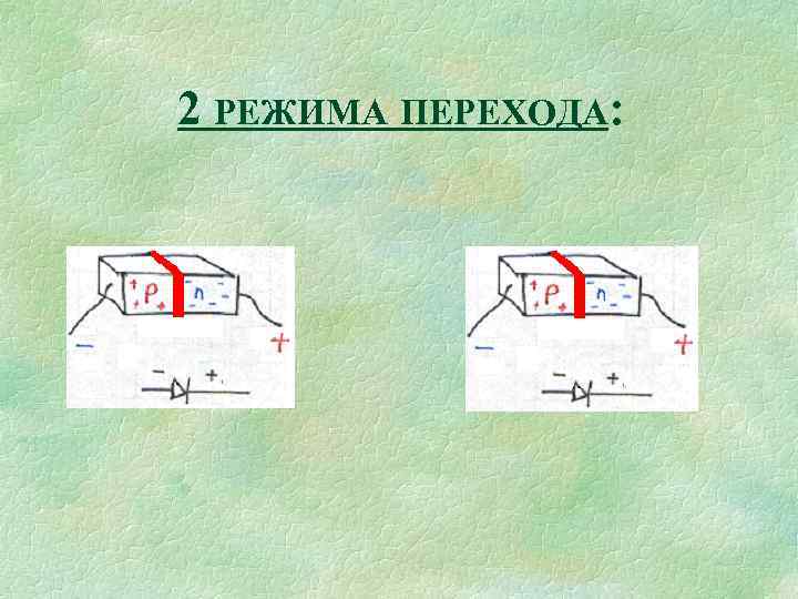 2 РЕЖИМА ПЕРЕХОДА: 