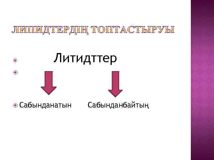  Литидттер Сабынданатын Сабынданбайтың 