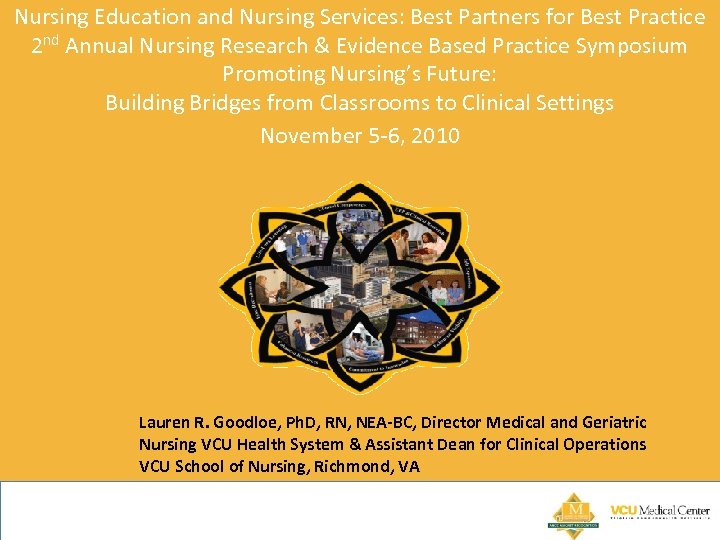 Nursing Education and Nursing Services: Best Partners for Best Practice 2 nd Annual Nursing