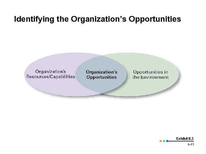 Identifying the Organization’s Opportunities Exhibit 8. 3 8– 11 
