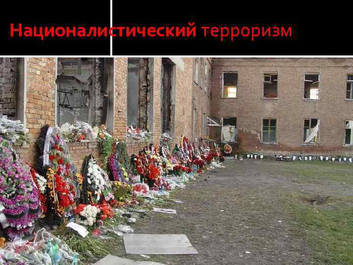 Националистический терроризм нет. 