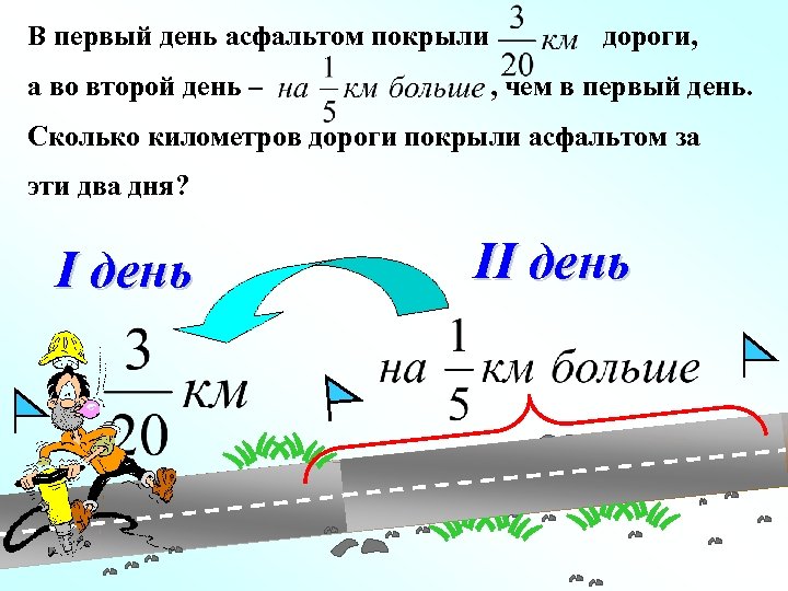 Три пятых километра. На дорогах у математики. Первый день. Сколько дороги. 5 Км это сколько.