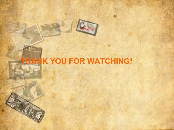 THANK YOU FOR WATCHING! 