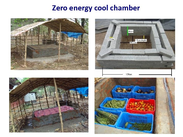 Zero energy cool chamber 