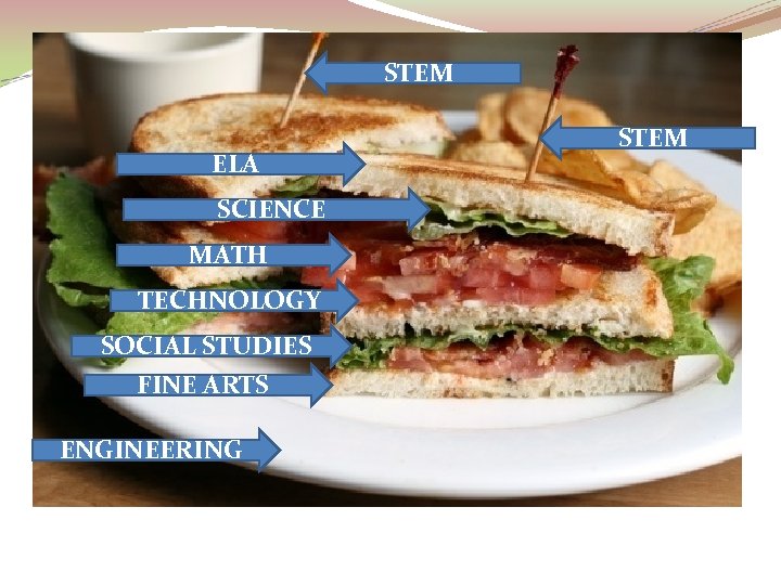 STEM ELA SCIENCE MATH TECHNOLOGY SOCIAL STUDIES FINE ARTS ENGINEERING STEM 