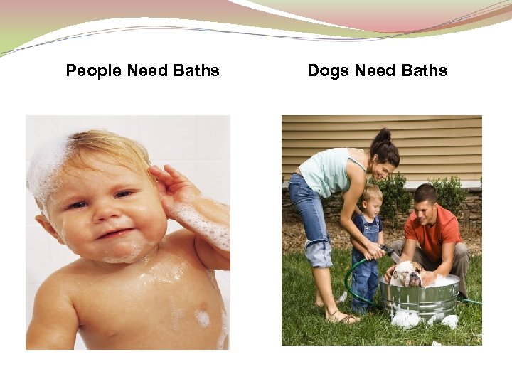 People Need Baths Dogs Need Baths 