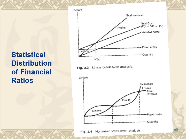 Statistical Distribution of Financial Ratios 60 