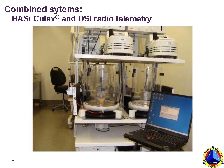 Combined sytems: BASi Culex® and DSI radio telemetry 18 