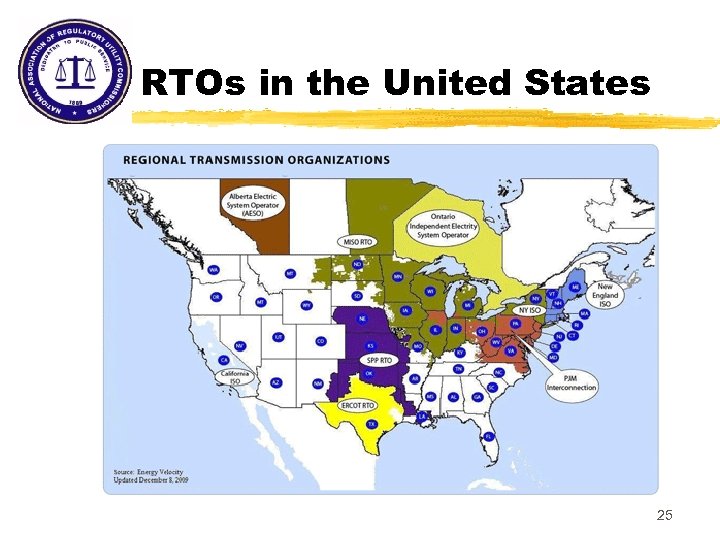 RTOs in the United States 25 