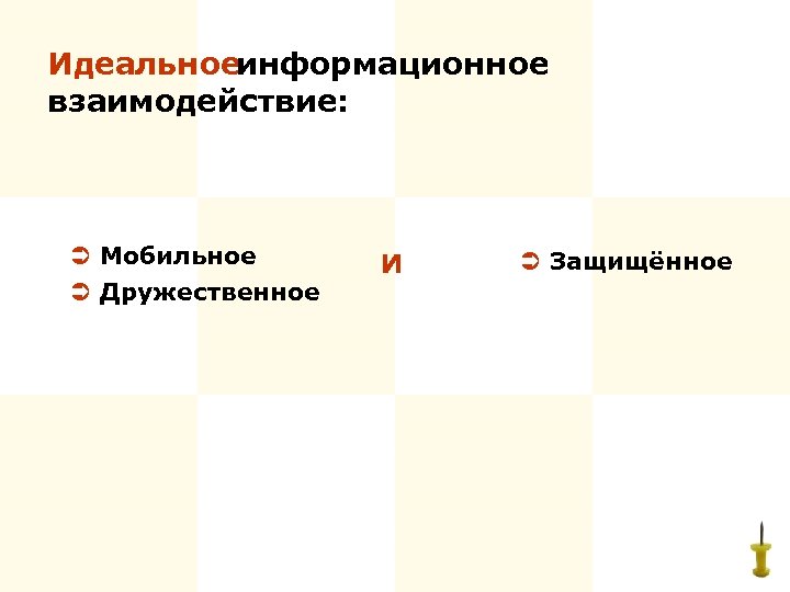 Идеальное информационное взаимодействие: Ü Мобильное Ü Дружественное И Ü Защищённое 