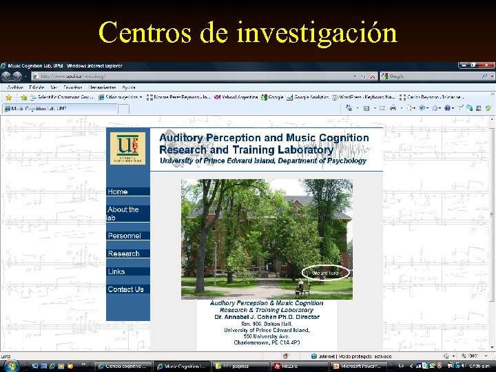 Centros de investigación 
