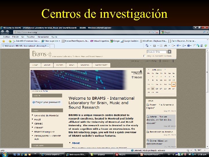 Centros de investigación 