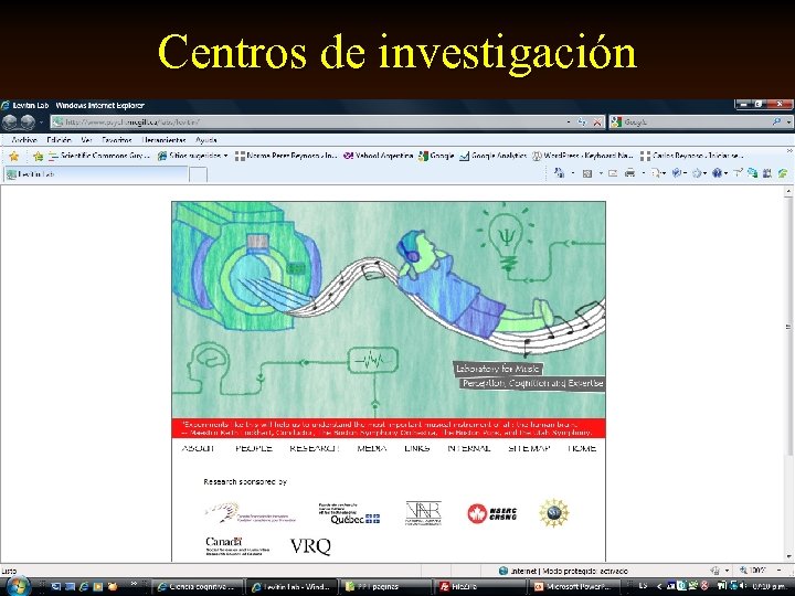 Centros de investigación 