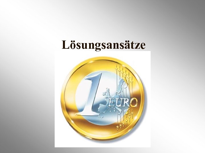Lösungsansätze 