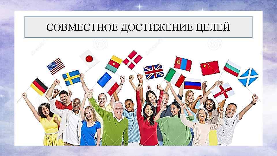 СОВМЕСТНОЕ ДОСТИЖЕНИЕ ЦЕЛЕЙ 