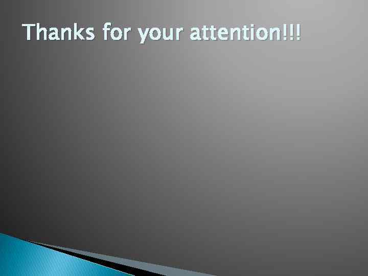 Thanks for your attention!!! 