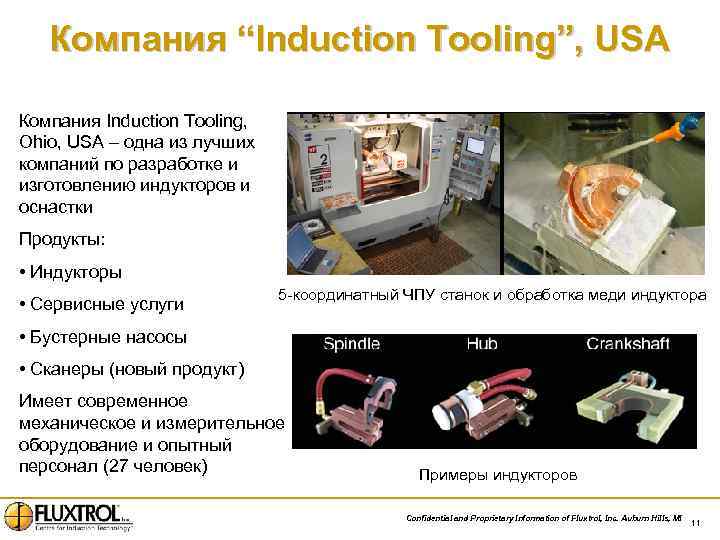 Компания “Induction Tooling”, USA Компания Induction Tooling, Ohio, USA – одна из лучших компаний