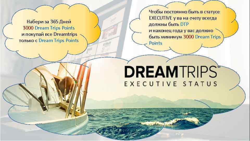 Набери за 365 Дней 3000 Dream Trips Points и покупай все Dreamtrips только с