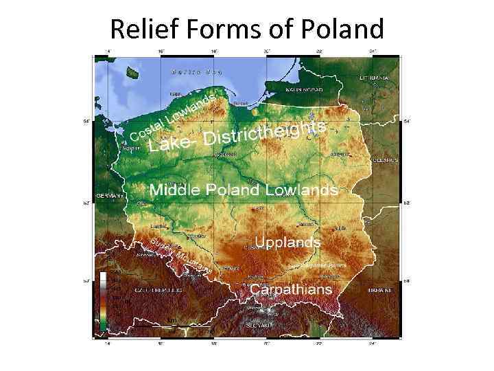 Relief Forms of Poland 