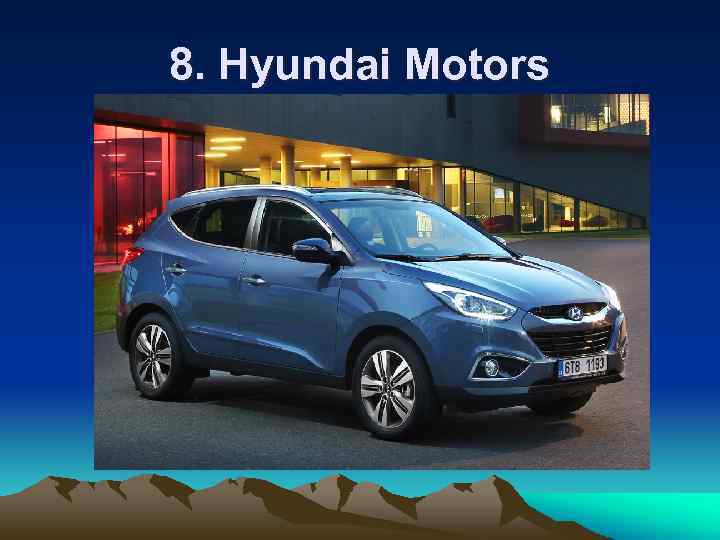 8. Hyundai Motors 