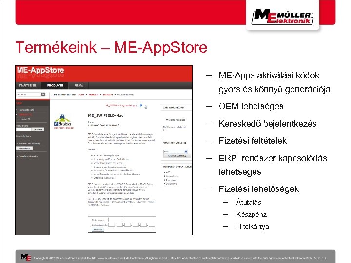 Termékeink – ME-App. Store - ME-Apps aktiválási kódok gyors és könnyű generációja - OEM