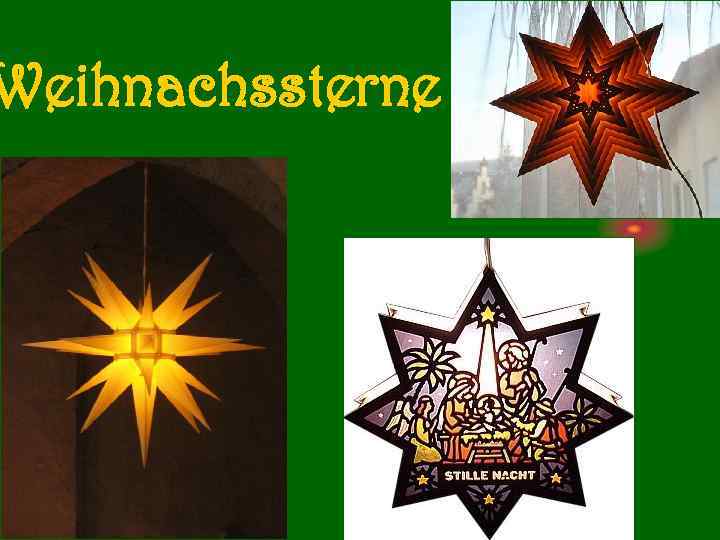 Weihnachssterne 