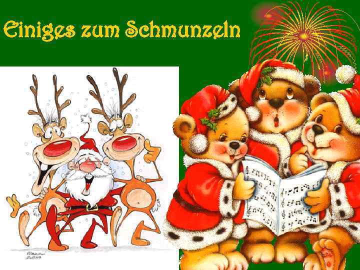 Einiges zum Schmunzeln 